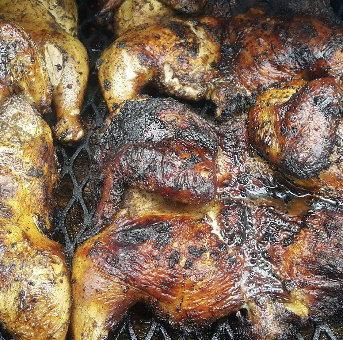 Premium plated catering dish