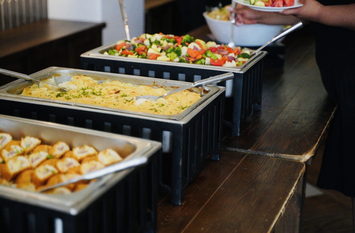 Premium event catering spread