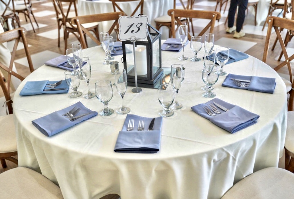 Ceremony floral installation