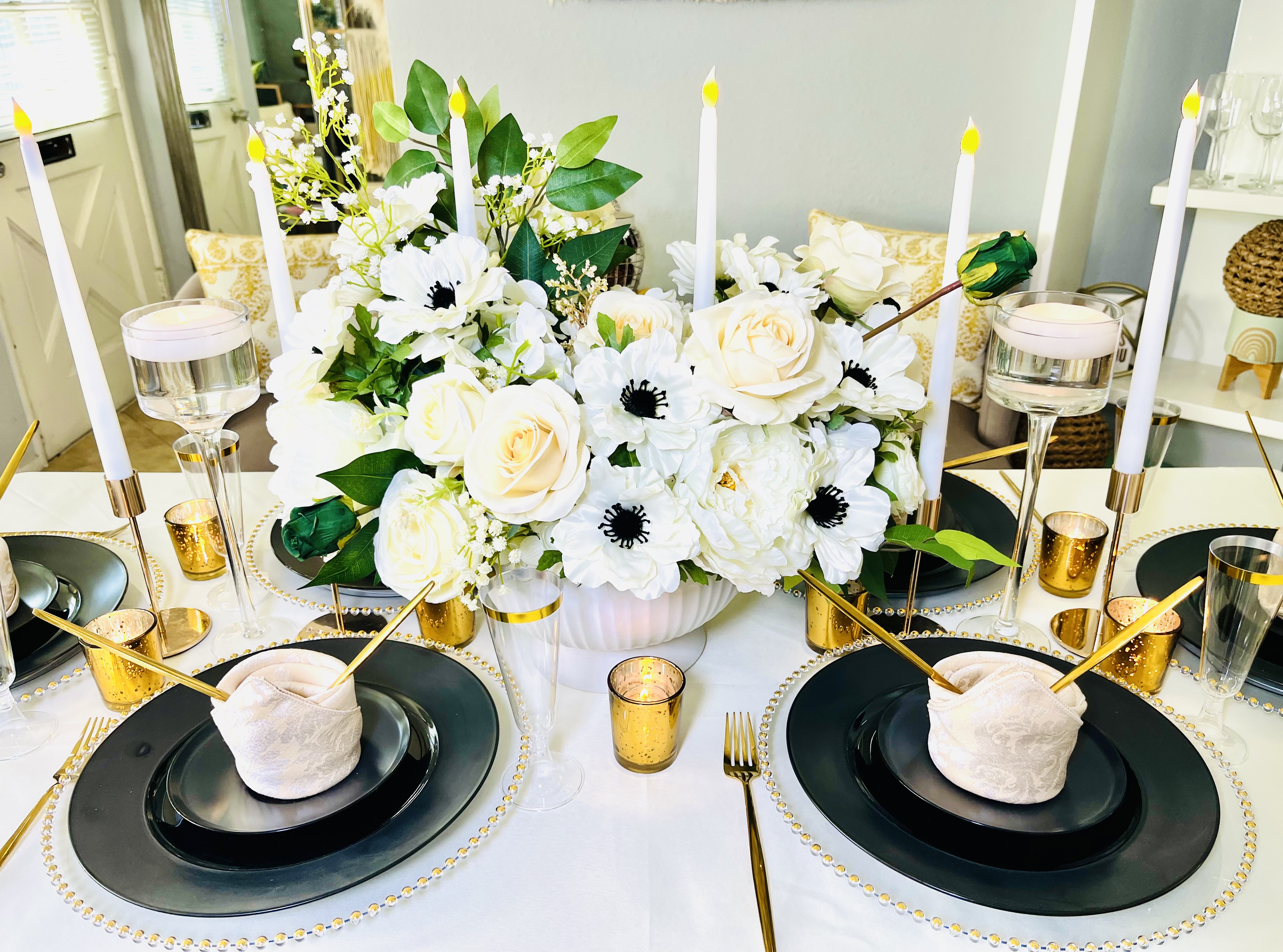 Luxury event decor