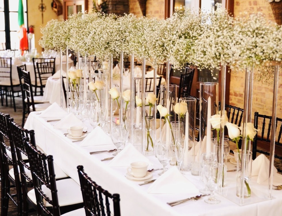 Elegant event tablescape